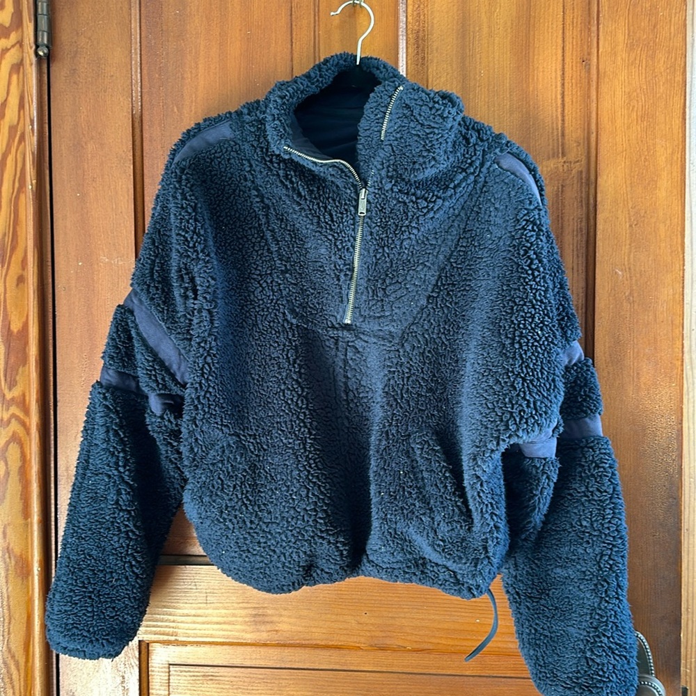 fp movement size medium half zip sweater